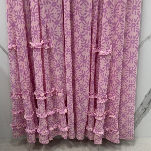 Free People Mauve Long Sleeve Dress - Picture 5 of 9